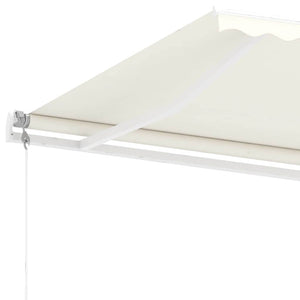 Τέντα Αυτόματη Ανεξάρτητη Κρεμ 350 x 250 εκ.