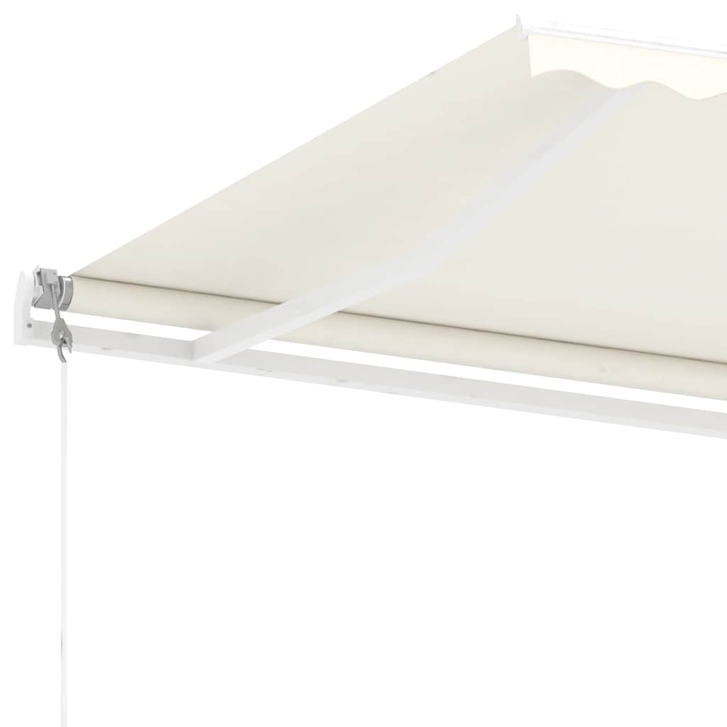 Τέντα Αυτόματη Ανεξάρτητη Κρεμ 450 x 300 εκ. - Pakobazaar