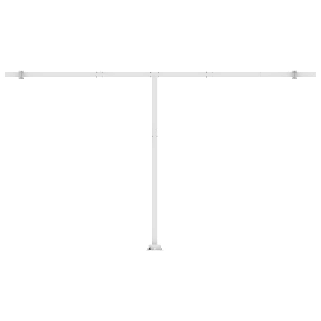 Τέντα Χειροκίνητη Ανεξάρτητη Συρόμενη Ανθρακί 500x300 εκ. - PAKOBAZAAR