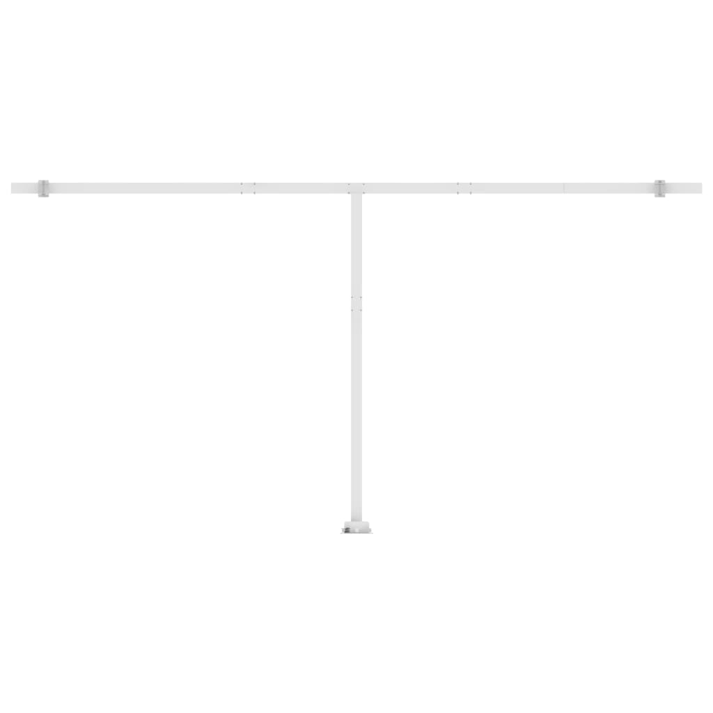 Τέντα Συρόμενη Χειροκίνητη Ανεξάρτητη Κρεμ 600x350εκ.