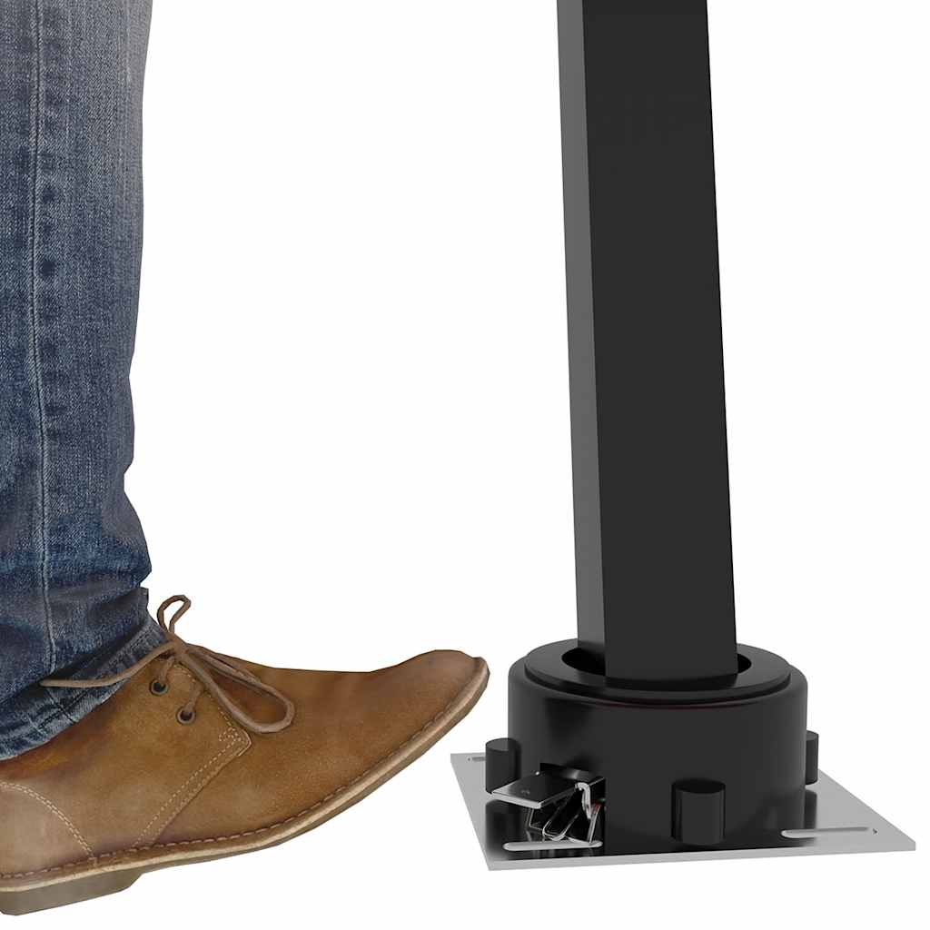 Τέντα Συρόμενη Χειροκίνητη με LED Μπλε/Λευκό 300 x 250 εκ. - PAKOBAZAAR