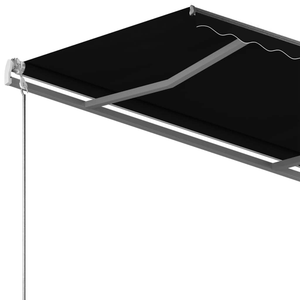 Τέντα Αυτόματη Ανεξάρτητη Συρόμενη Ανθρακί 350 x 250 εκ.