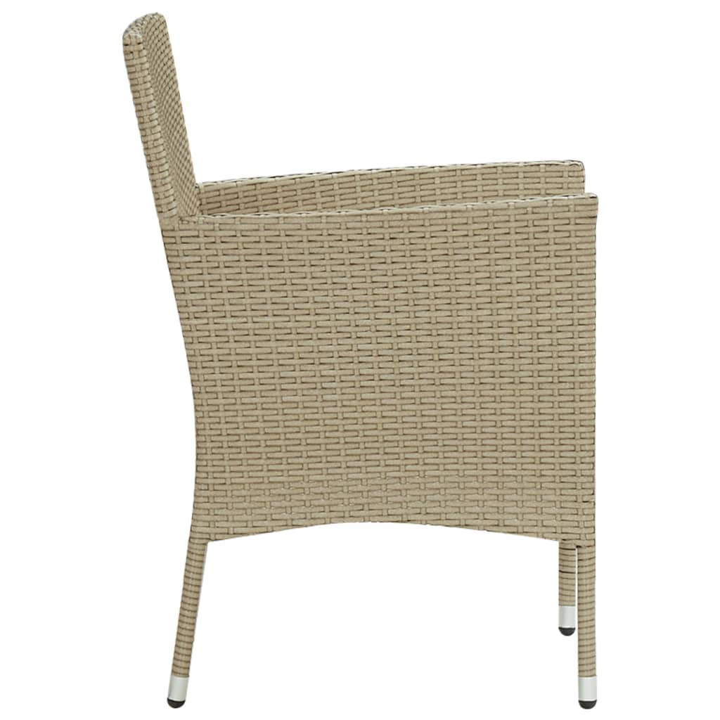 Σετ Τραπεζαρίας Κήπου 5 Τεμαχίων Μπεζ