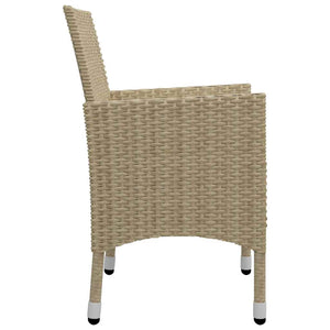 Σετ Τραπεζαρίας Κήπου 5 Τεμαχίων Μπεζ