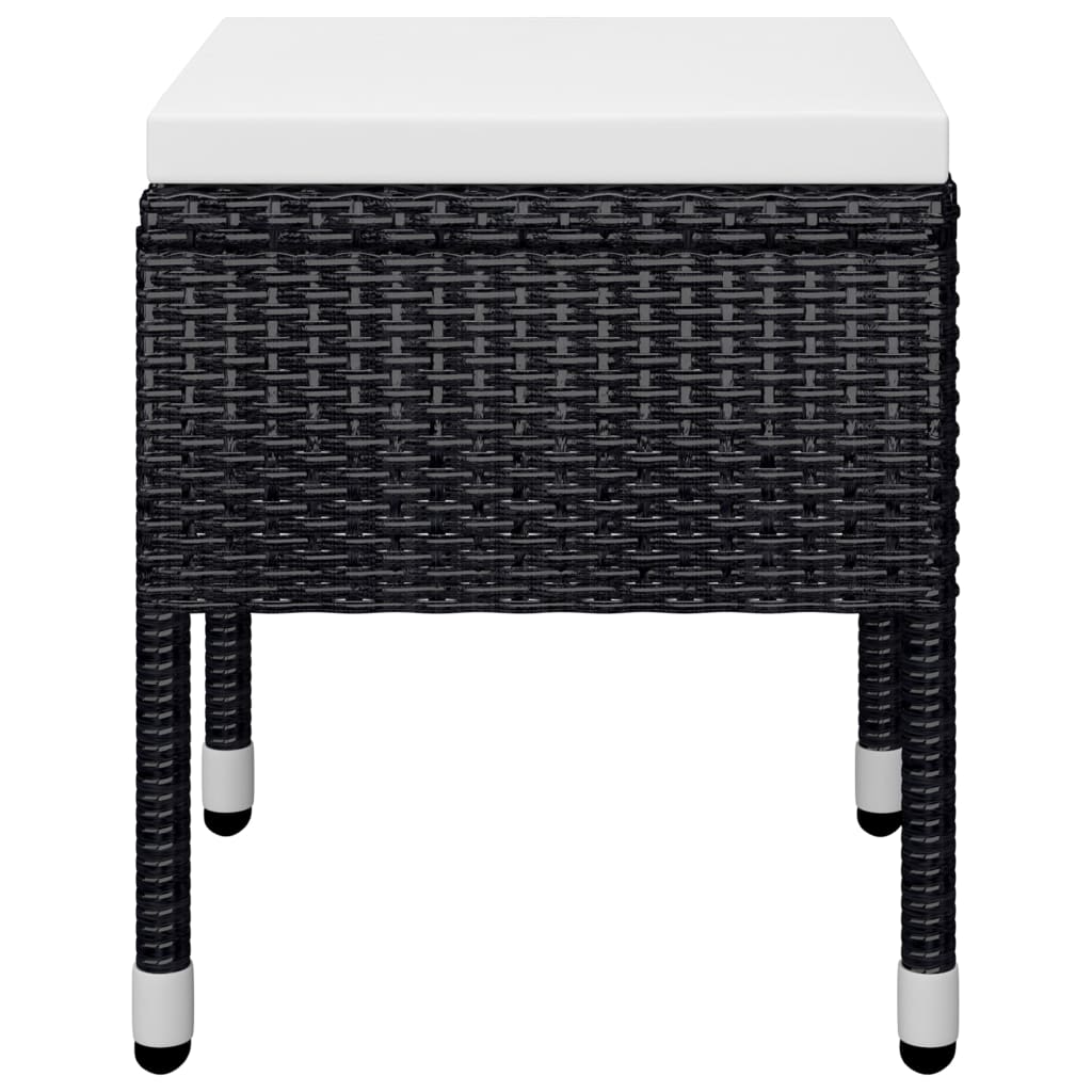 Σετ Τραπεζαρίας Κήπου 5 Τεμαχίων Μαύρο - PAKOBAZAAR