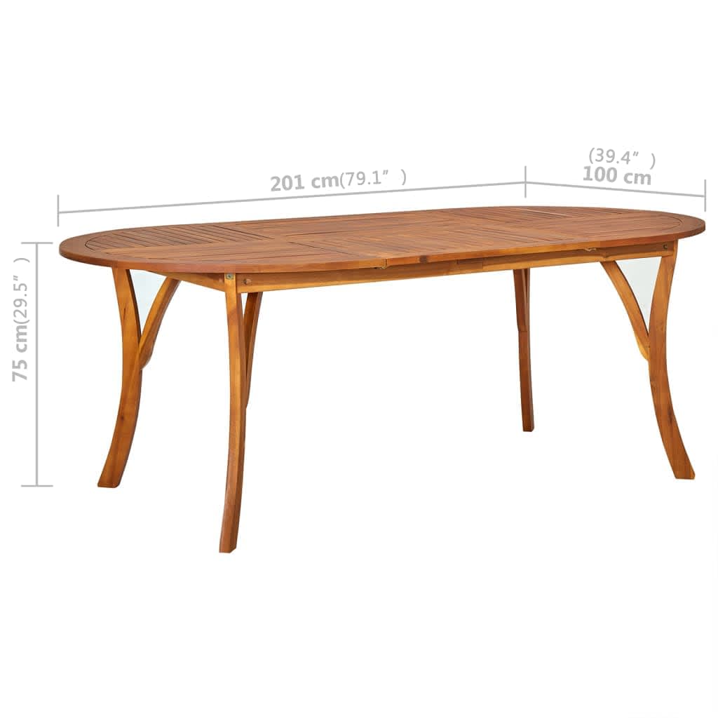 Σετ Τραπεζαρίας Κήπου 7 Τεμαχίων Μαύρο - PAKOBAZAAR