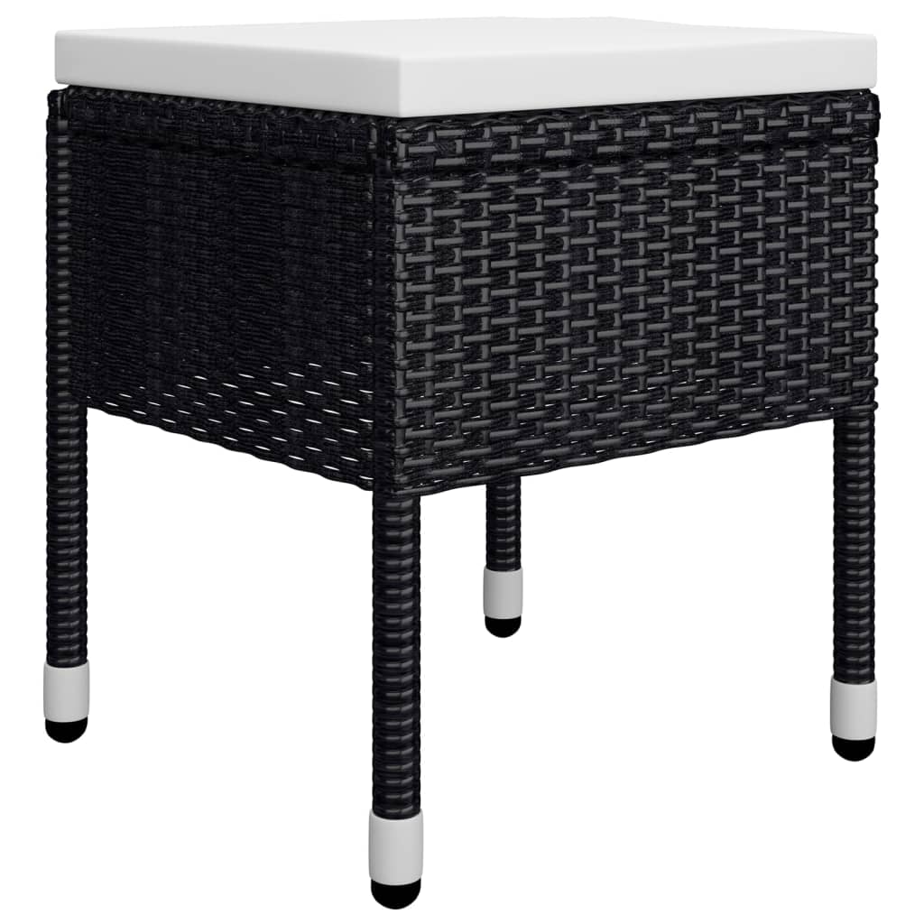 Σετ Τραπεζαρίας Κήπου 5 Τεμαχίων Μαύρο - PAKOBAZAAR