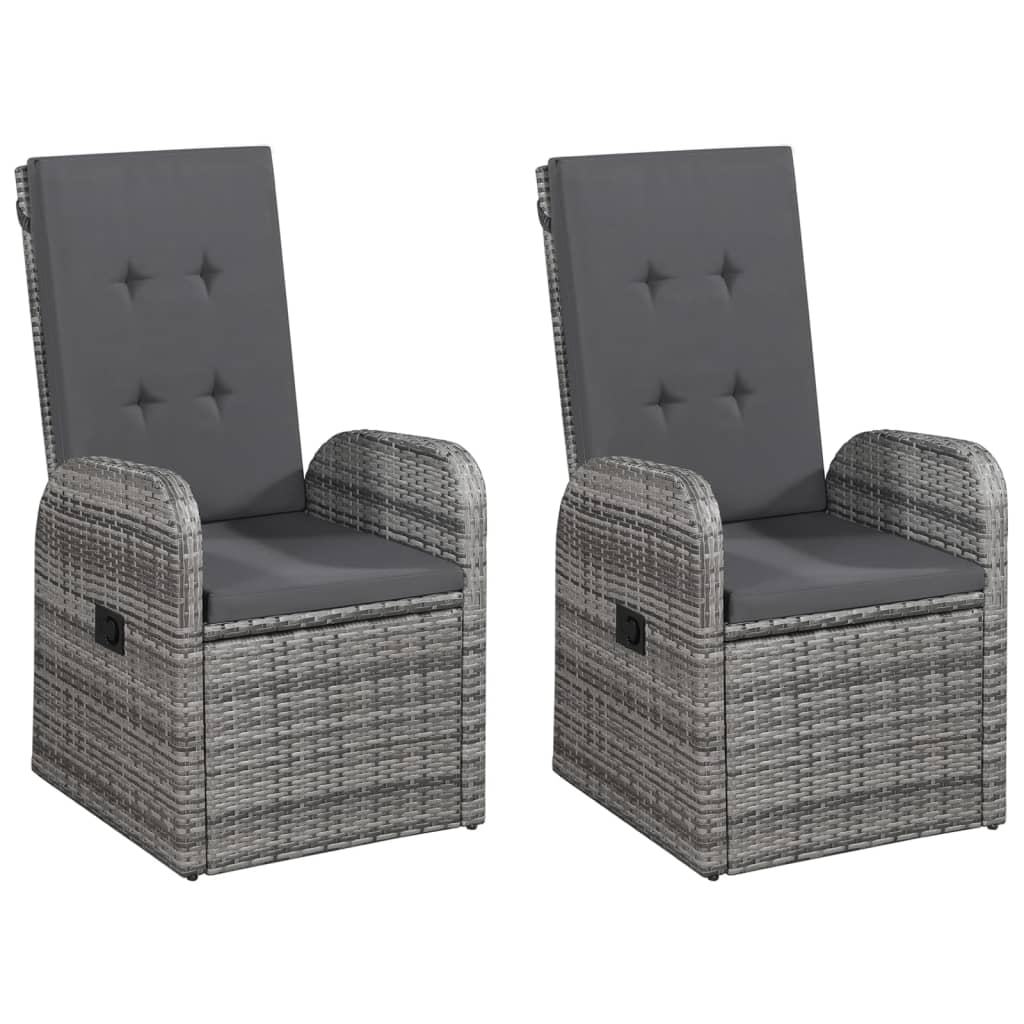 Σετ Τραπεζαρίας Κήπου 5 Τεμαχίων Γκρι - PAKOBAZAAR