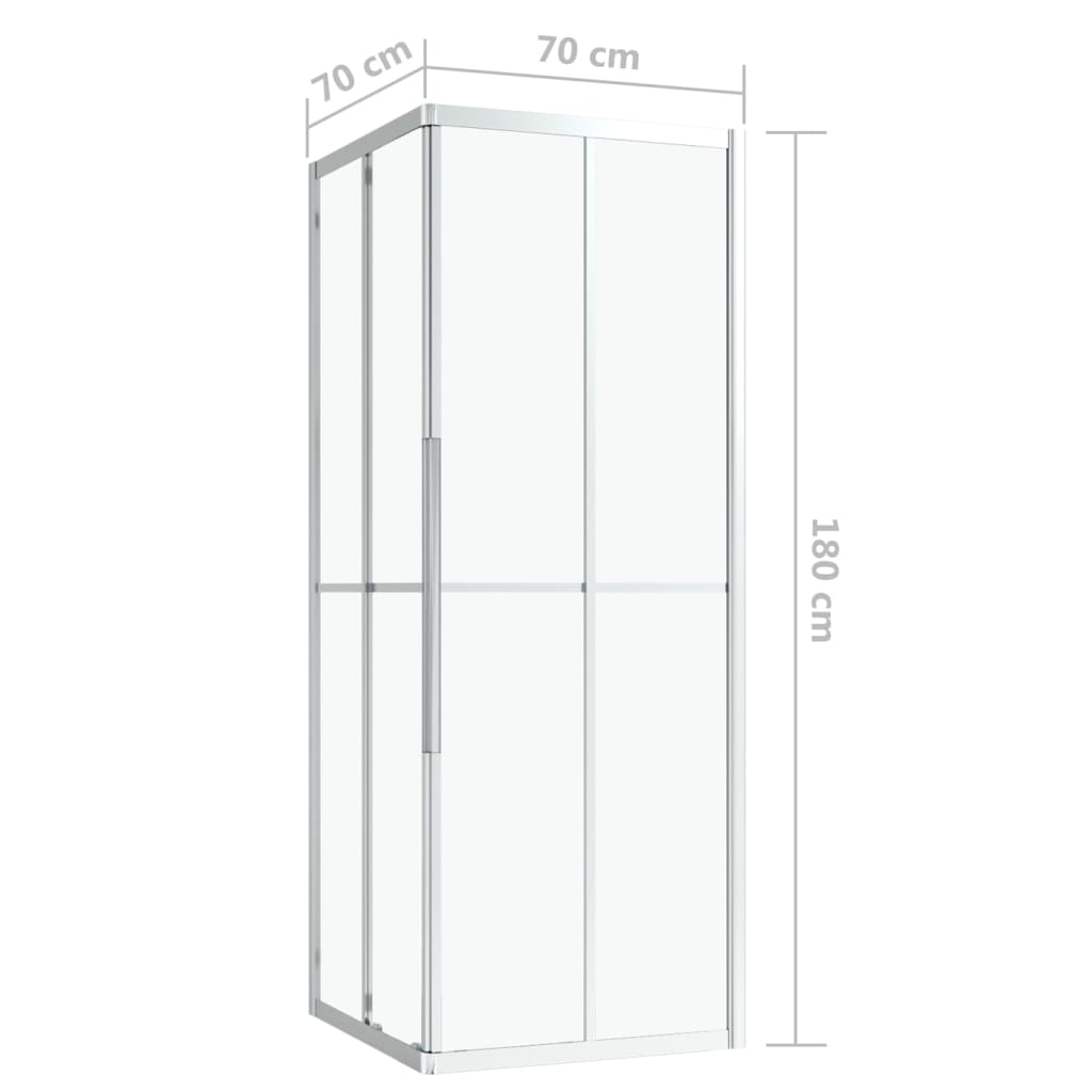 Καμπίνα Ντουζιέρας 70 x 70 x 180 εκ. από ESG