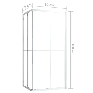 Καμπίνα Ντουζιέρας 90 x 70 x 180 εκ. από ESG - PAKOBAZAAR