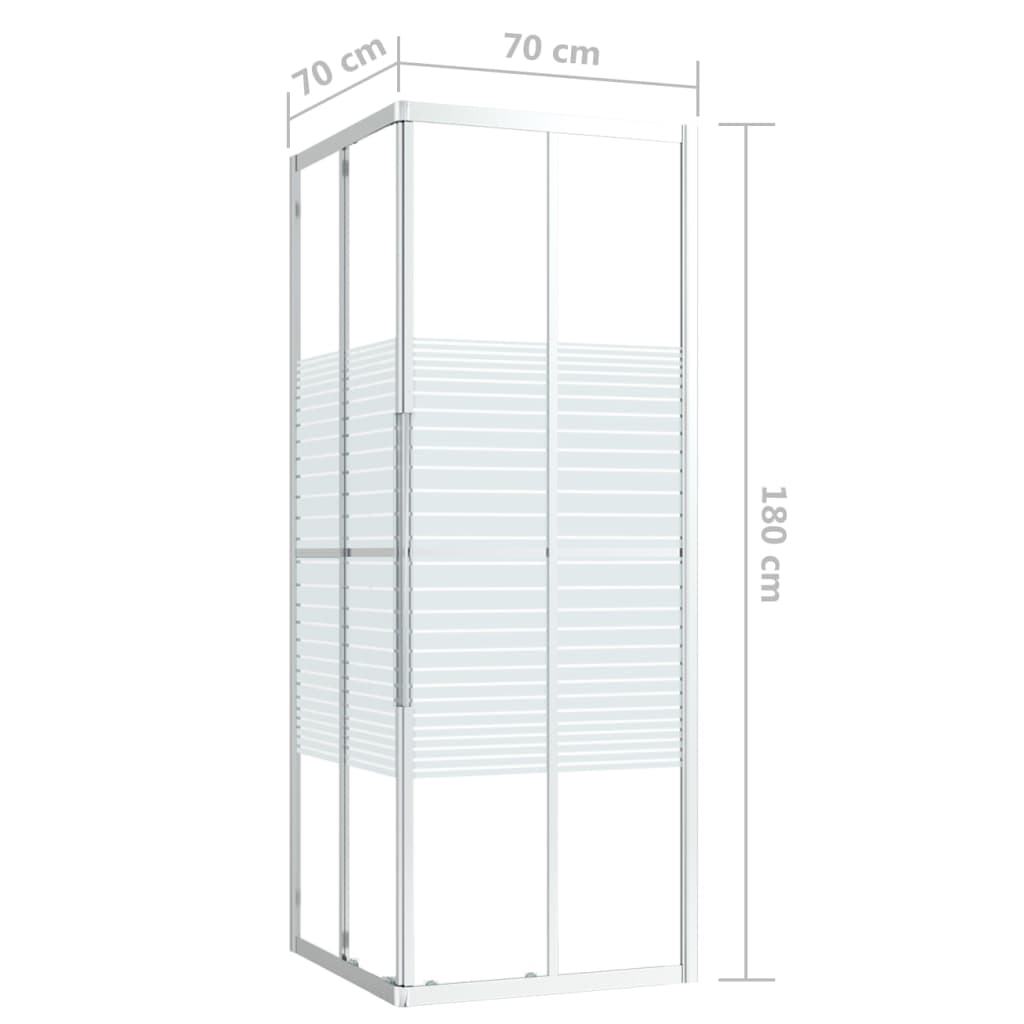Καμπίνα Ντουζιέρας 70 x 70 x 180 εκ. από ESG - Pakobazaar
