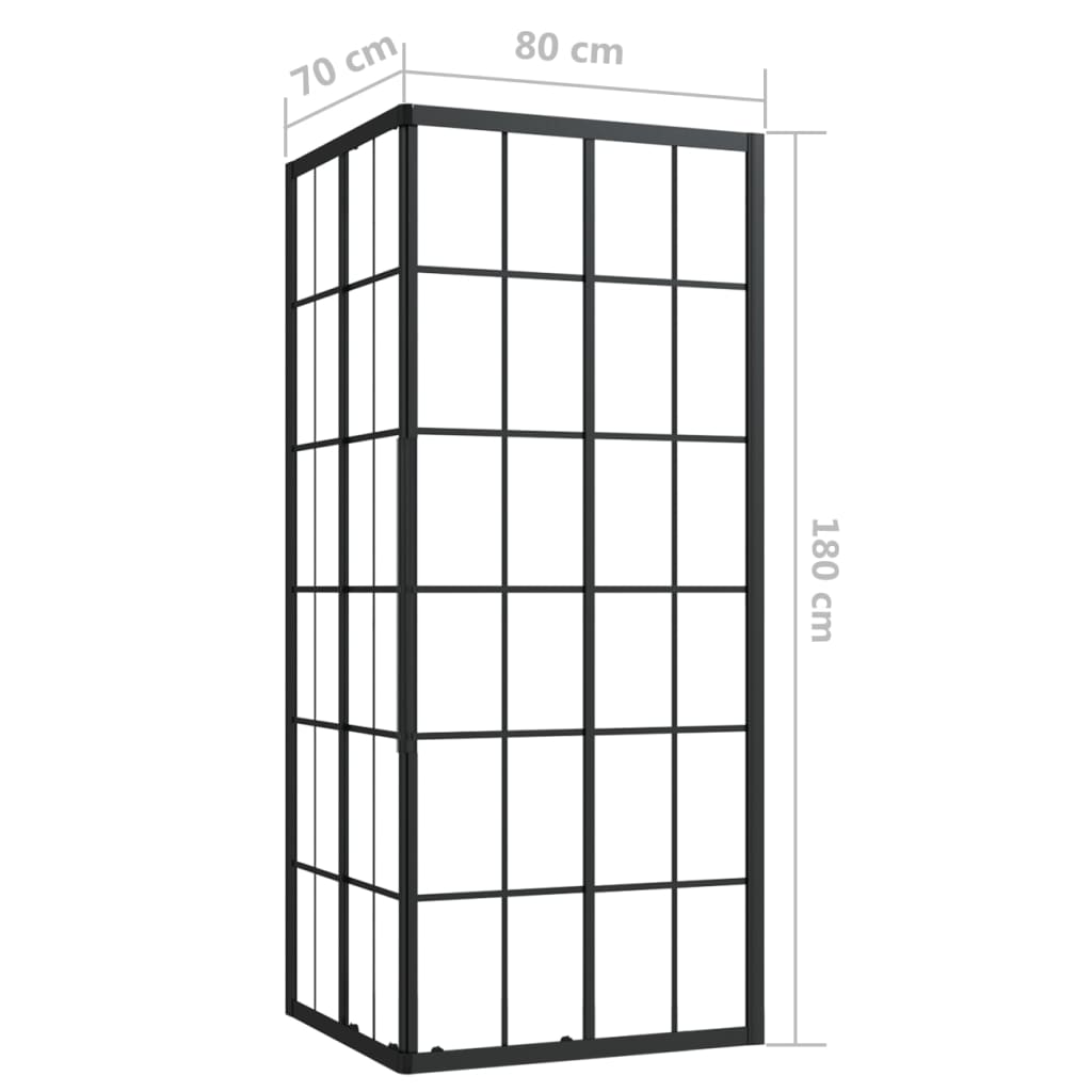 Καμπίνα Ντουζιέρας 80 x 70 x 180 εκ. από ESG - PAKOBAZAAR