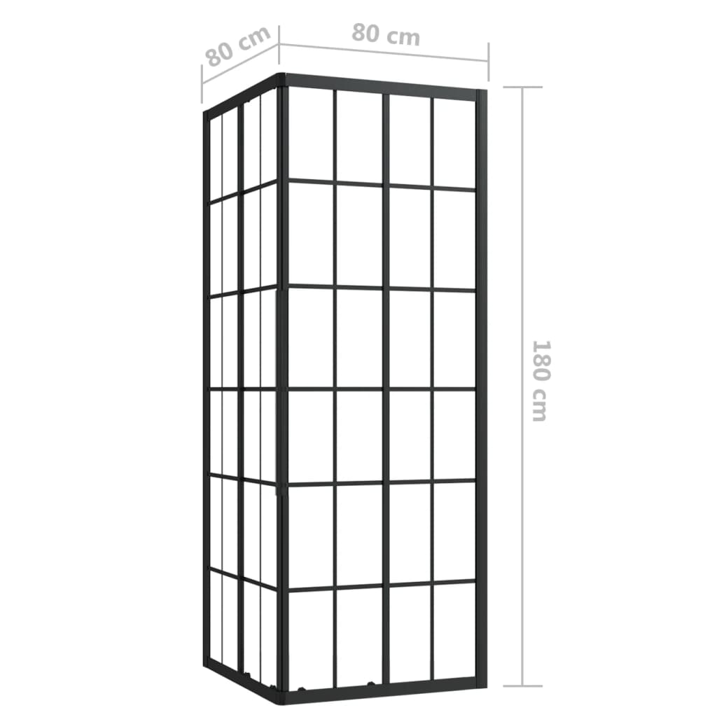 Καμπίνα Ντουζιέρας 80 x 80 x 180 εκ. από ESG - PAKOBAZAAR