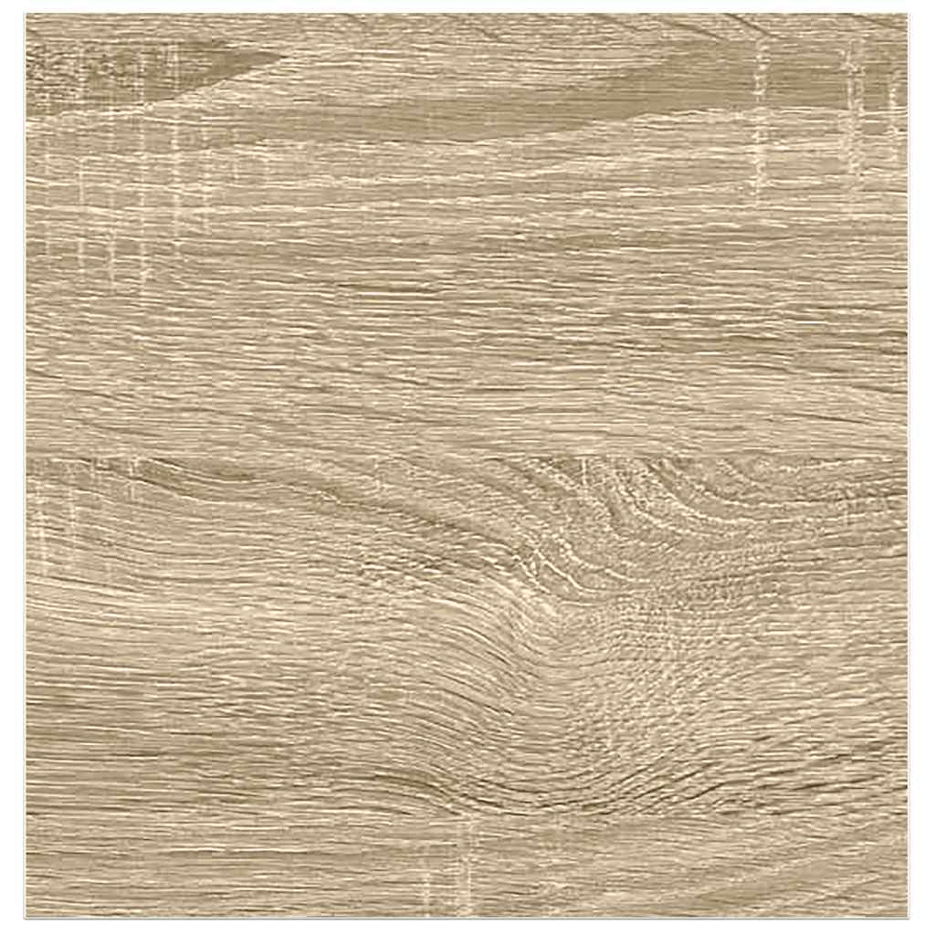 Ράφι Τοίχου Δρυς και Άσπρο 23 x 23,5 x 3,8 εκ. από MDF