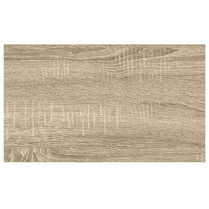 Ράφι Τοίχου Δρυς/Άσπρο 40x23,5x3,8 εκ. MDF