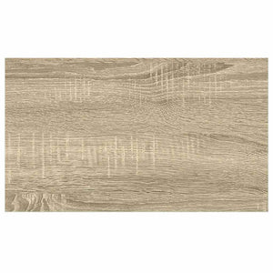 Ράφια Τοίχου 4 τεμ. Δρυς/Άσπρο 40x23,5x3,8 εκ. MDF