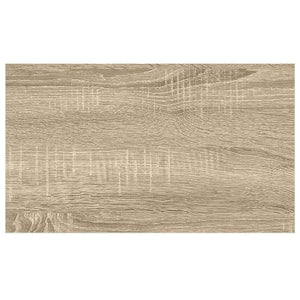 Ράφια Τοίχου 4 τεμ. Δρυς/Άσπρο 50x23,5x3,8 εκ. MDF