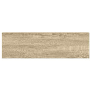 Ράφι Τοίχου Χρώμα Δρυός / Λευκό 90 x 23,5 x 3,8 εκ. από MDF - Pakobazaar