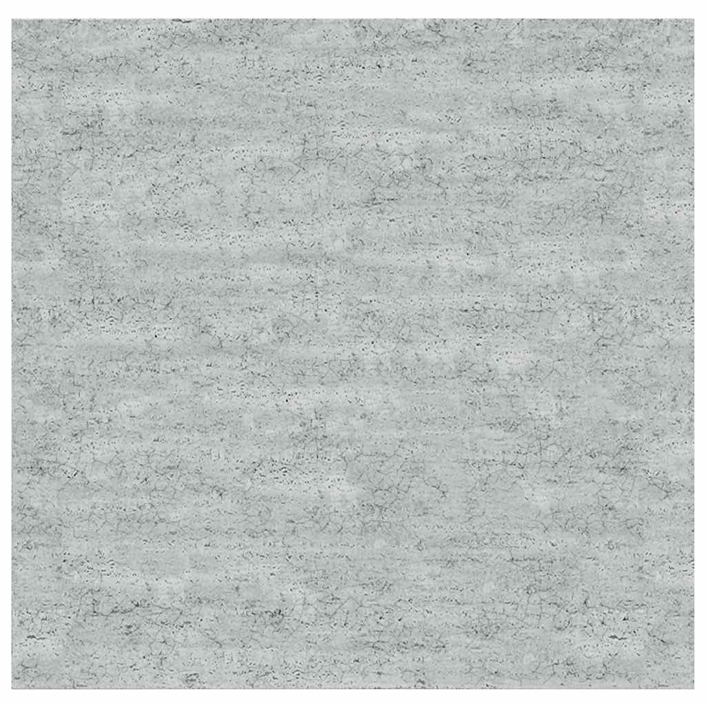 Ράφια Τοίχου 4 τεμ. Γκρι Σκυροδέματος 23x23,5x3,8 εκ. MDF