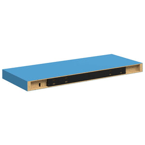 Ράφι Τοίχου Μπλε 60 x 23,5 x 3,8 εκ. MDF