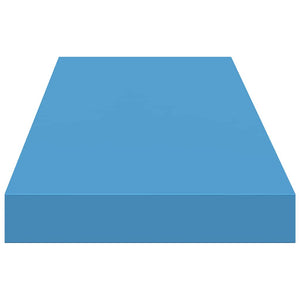 Ράφια Τοίχου 2 τεμ. Μπλε 80 x 23,5 x 3,8 εκ. MDF - Pakobazaar