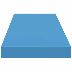 Ράφια Τοίχου 4 τεμ. Μπλε 80 x 23,5 x 3,8 εκ. MDF