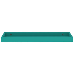 Ράφια Τοίχου με Εσοχή 2 τεμ. Μπλε 60 x 15 x 4 εκ. από MDF - Pakobazaar
