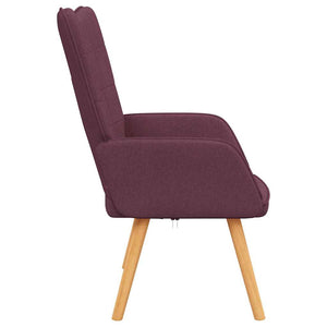 Πολυθρόνα Relax Μοβ Υφασμάτινη