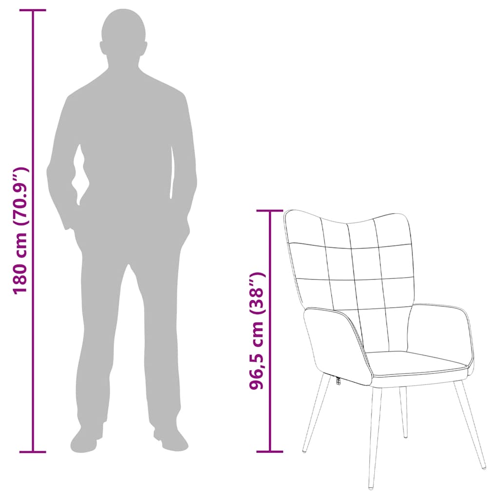 Πολυθρόνα Relax Κρεμ Υφασμάτινη