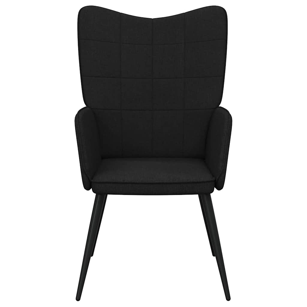 Πολυθρόνα Relax Μαύρη Υφασμάτινη