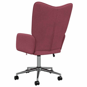 Πολυθρόνα Relax Μπορντό Υφασμάτινη