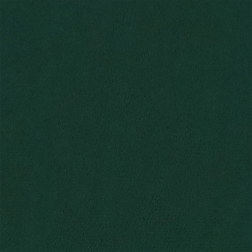 Κουνιστή Πολυθρόνα Σκούρο Πράσινο Βελούδινη με Σκαμπό