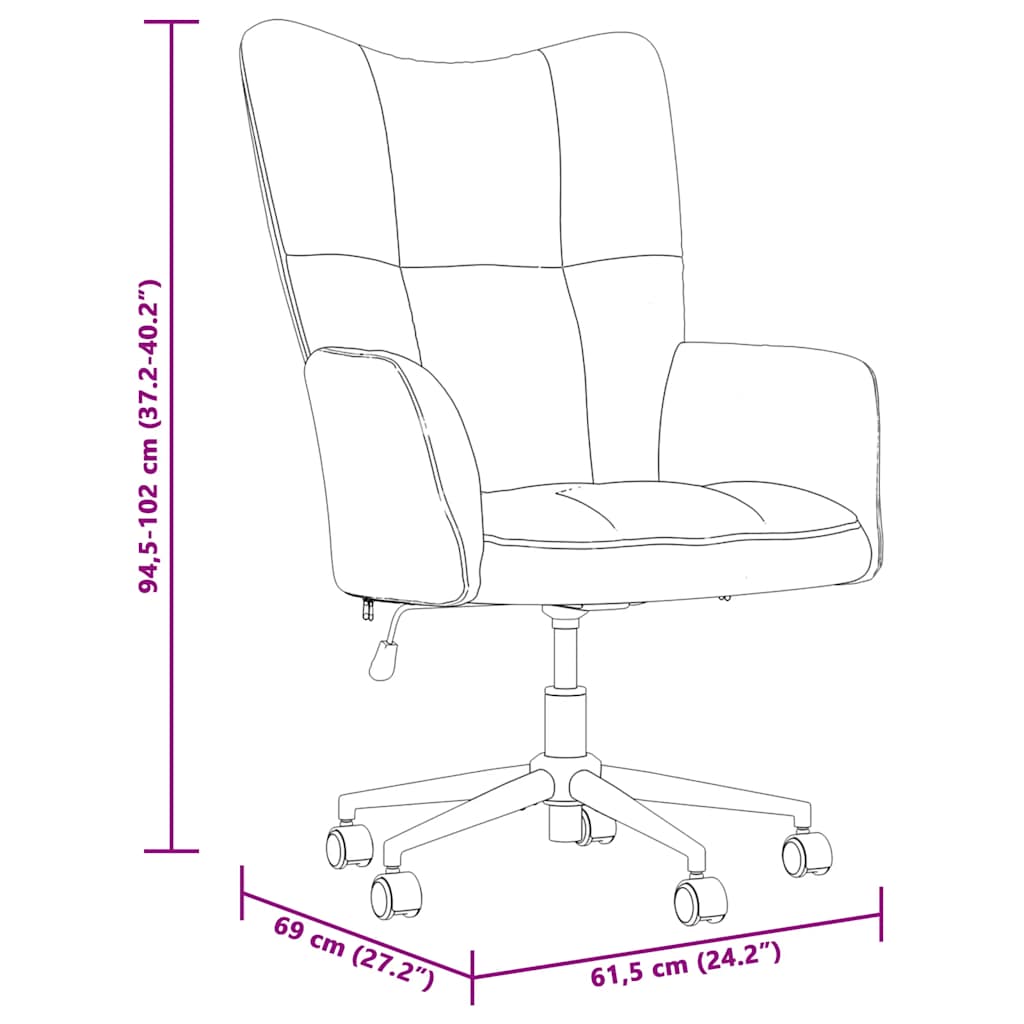 Πολυθρόνα Relax Ανοιχτό Γκρι Βελούδινη - Pakobazaar