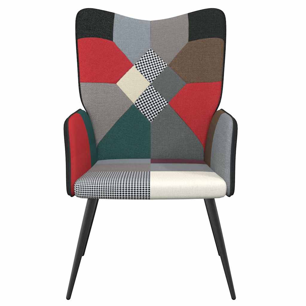 Πολυθρόνα Relax Σχέδιο Patchwork Υφασμάτινη