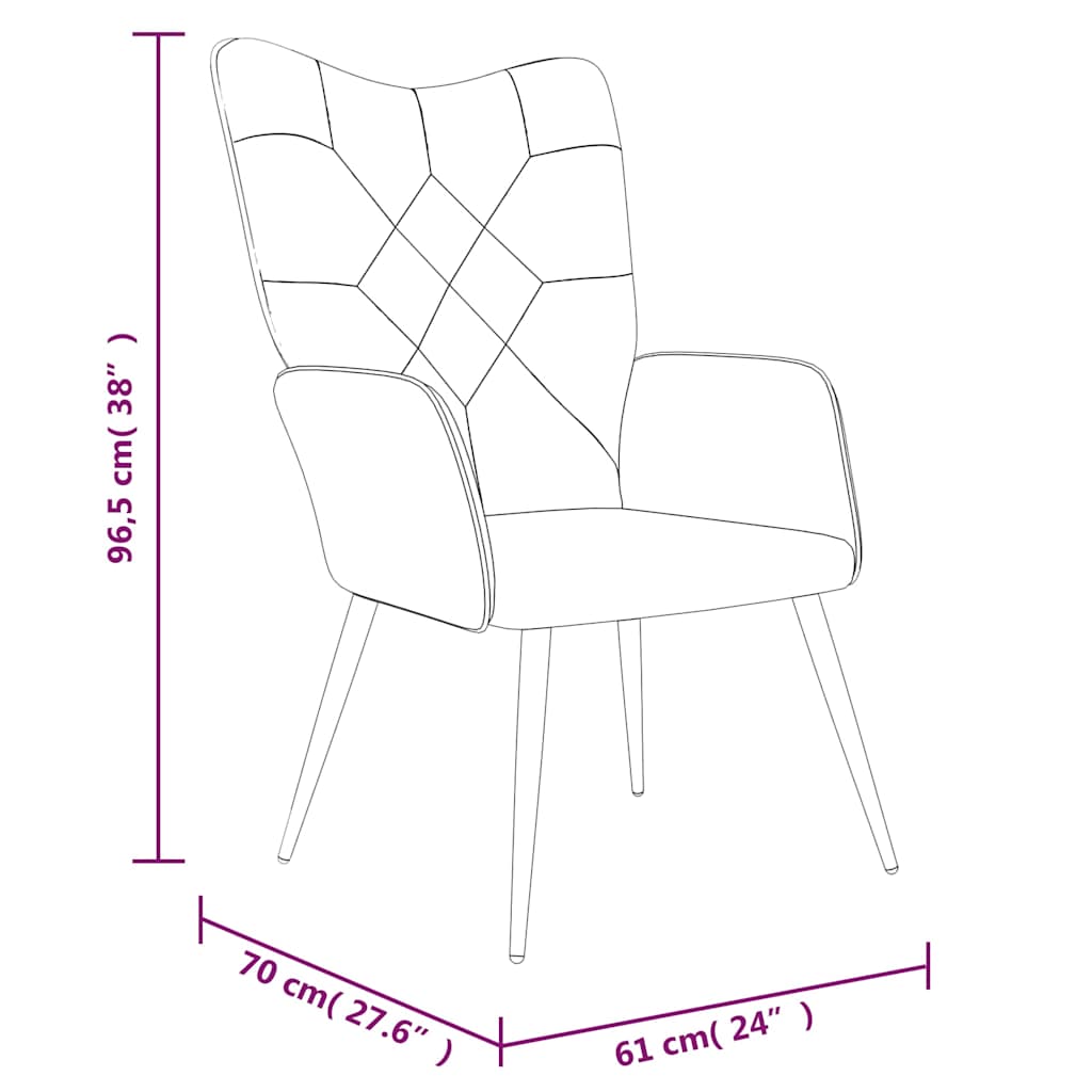 Πολυθρόνα Relax Σχέδιο Patchwork Υφασμάτινη