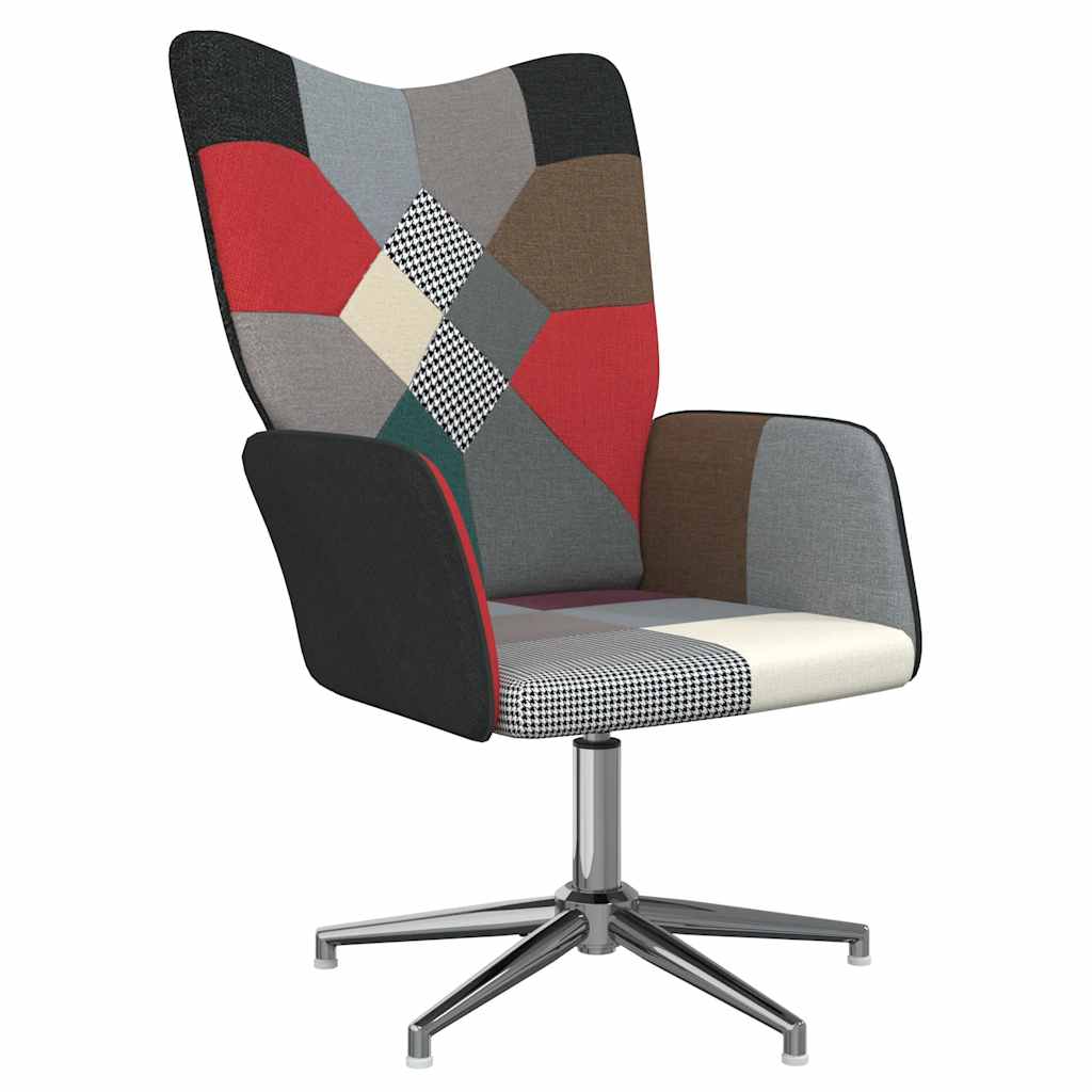 Πολυθρόνα Relax Σχέδιο Patchwork Υφασμάτινη