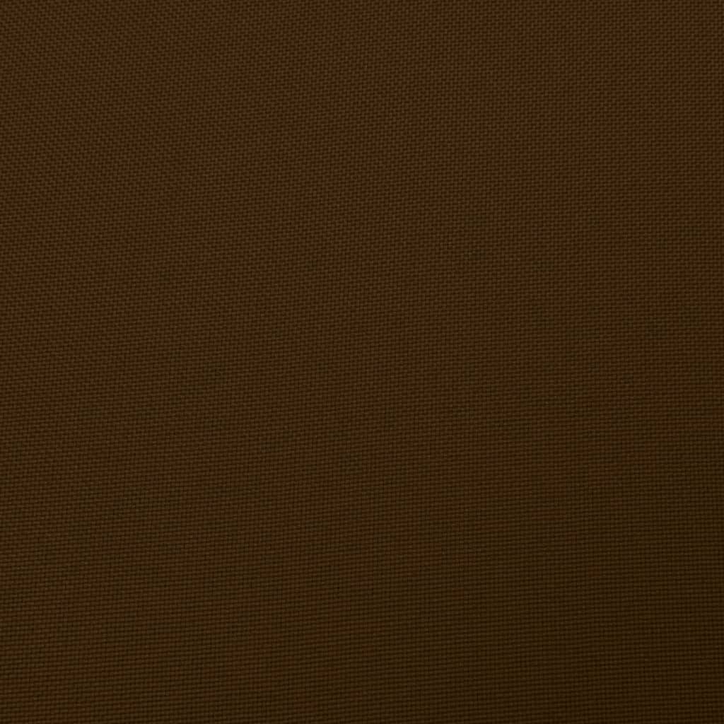 Πολυθρόνα Μασάζ Ανακλινόμενη Σκούρο Καφέ Υφασμάτινη