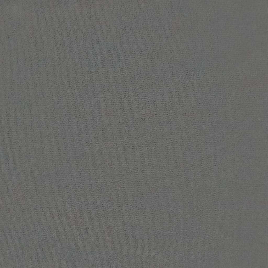 Σκαμπό με Ξύλινα Πόδια Σκούρο Γκρι Βελούδινο