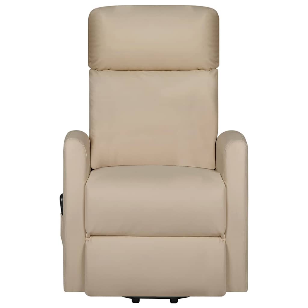 Πολυθρόνα Μασάζ Ανακλινόμενη Καπουτσίνο Συνθ. Δέρμα