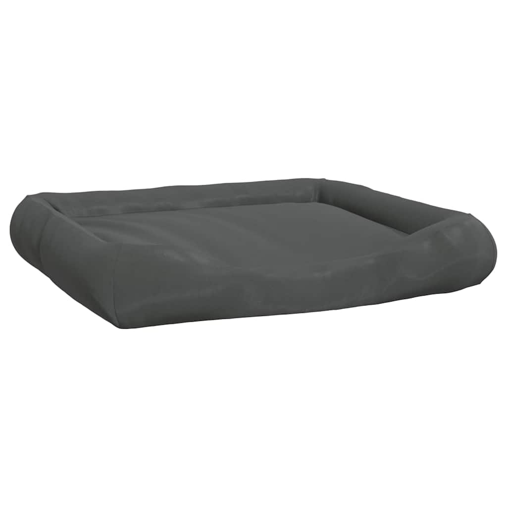 Μαξιλάρι Σκύλου Σκούρο Γκρι 135 x 110 x 23 εκ. Ύφασμα Oxford - Pakobazaar