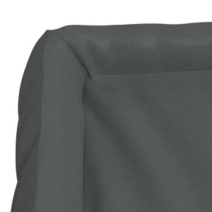 Μαξιλάρι Σκύλου Σκούρο Γκρι 135 x 110 x 23 εκ. Ύφασμα Oxford - Pakobazaar