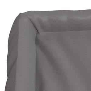 Μαξιλάρι Σκύλου Γκρι 115 x 100 x 20 εκ. Ύφασμα Oxford - Pakobazaar