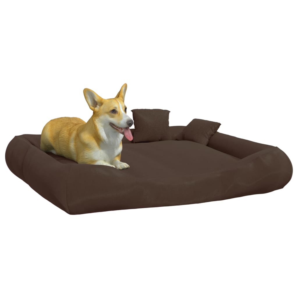 Μαξιλάρι Σκύλου Καφέ 135 x 110 x 23 εκ. Ύφασμα Oxford - Pakobazaar