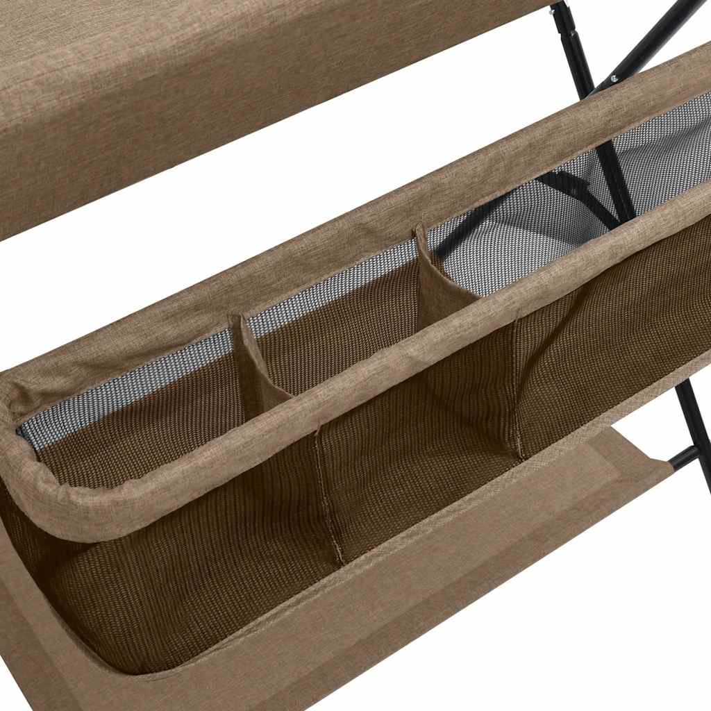 Αλλαξιέρα Μωρού Taupe Σιδερένια - Pakobazaar