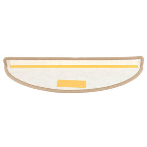 Πατάκια Σκάλας Μοκέτα 15 τεμ. Καφέ 56x17x3 εκ.