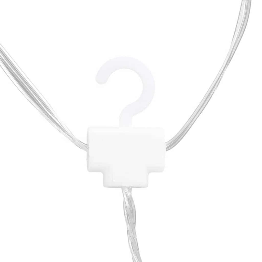 Λαμπάκια σε Σχήμα Αστέρι & Φεγγάρι Μπλε Χειριστ. 138 LED