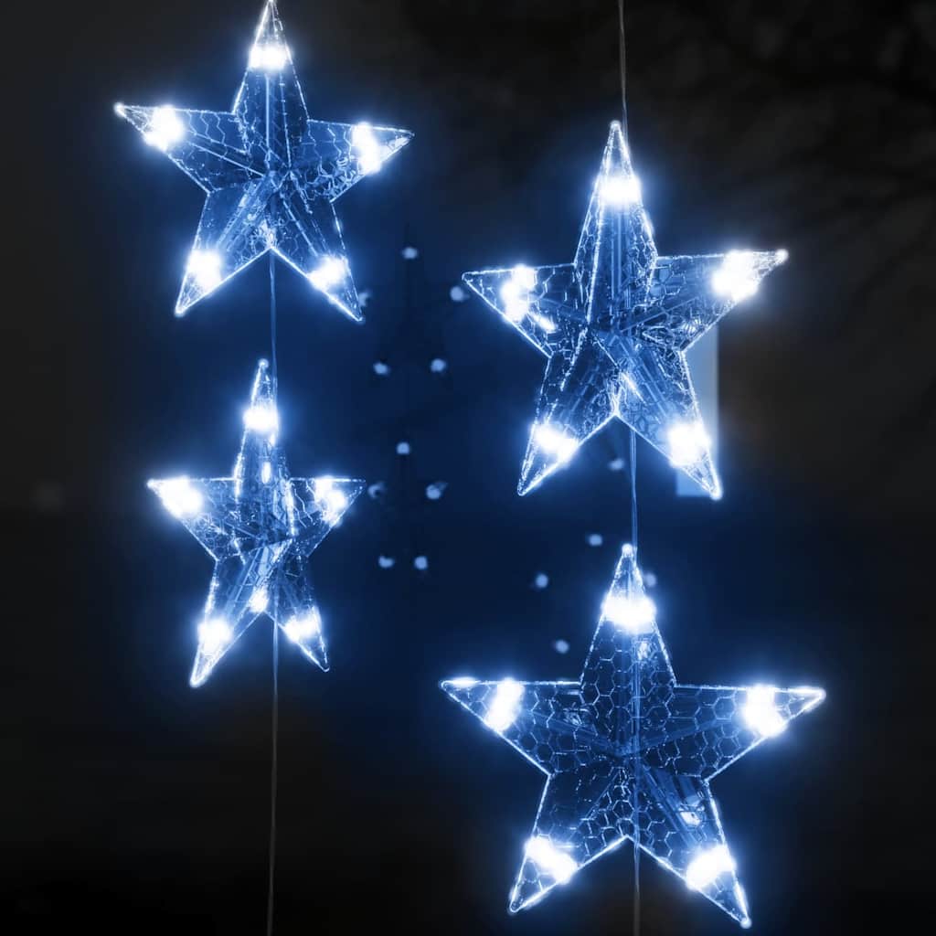 Κουρτίνα LED Φωτάκια 500 LED Μπλε με 8 Λειτουργίες - Pakobazaar