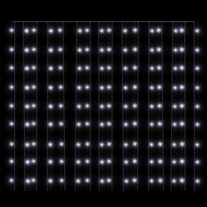Κουρτίνα LED Φωτάκια 300 LED Ψυχρό Λευκό 3 x 3 μ. 8 Λειτουργίες - Pakobazaar