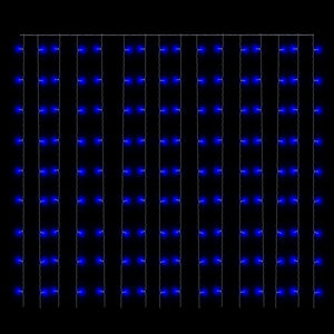 Κουρτίνα LED Φωτάκια 300 LED Μπλε 3 x 3 μ. 8 Λειτουργίες