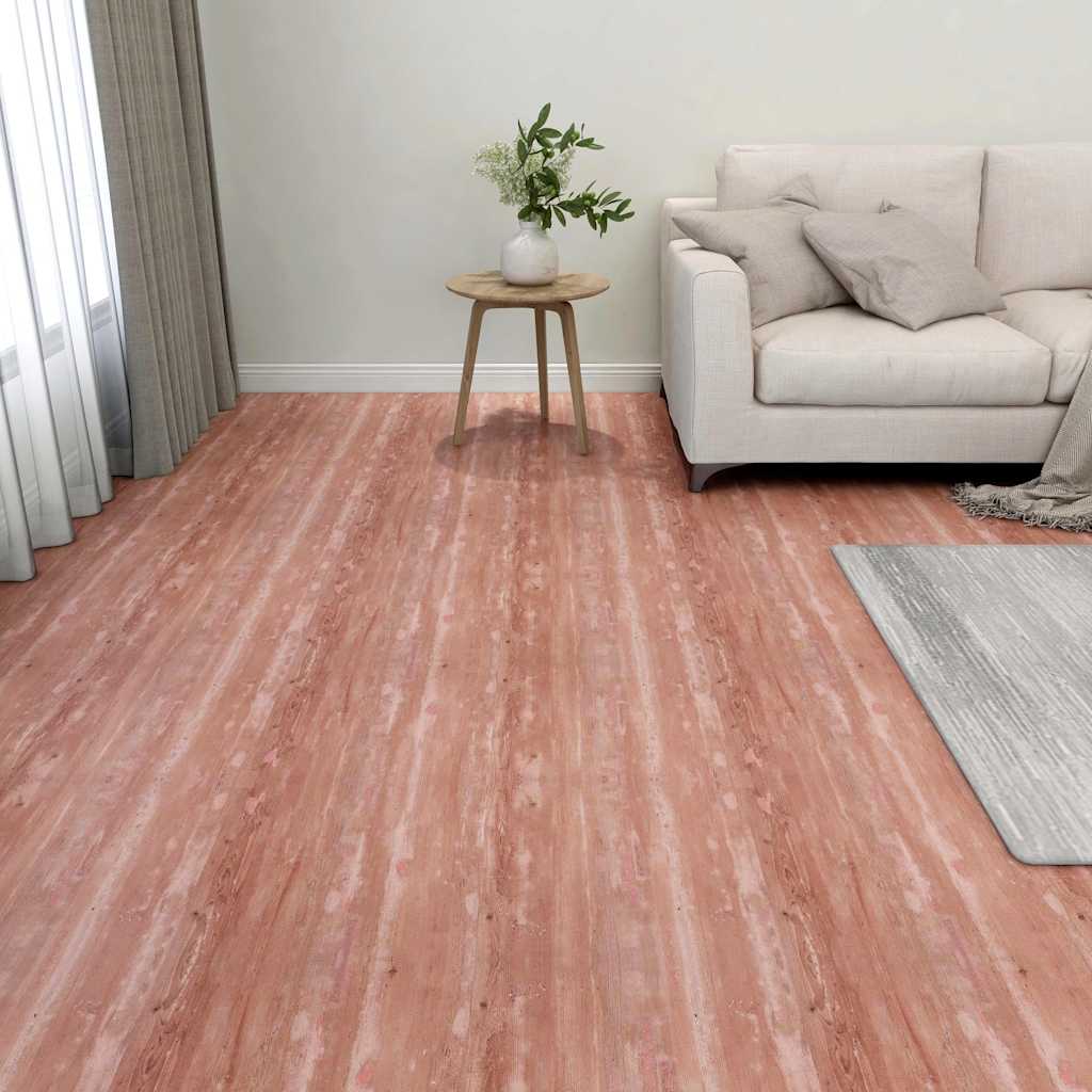 Δάπεδο Αυτοκόλλητο Κόκκινο 20 τεμ. 1,86 μ² από PVC
